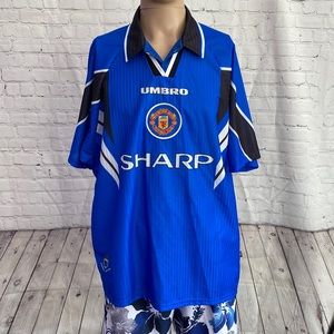 Vintage 1997/98 Umbro Manchester Utd. 3rd jersey XXL (UK)